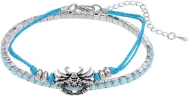 Beach Bracelets for Women Boho Starfish Turtle Conch Shell Anklets Turquoise Beaded Stretch Bracelets Adjustable Ankle Bracelets Chain Foot Jewelry for Women