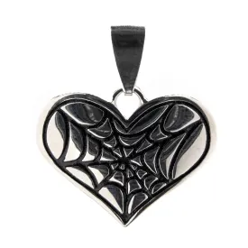 Charm Coven Cobweb Heart Charm