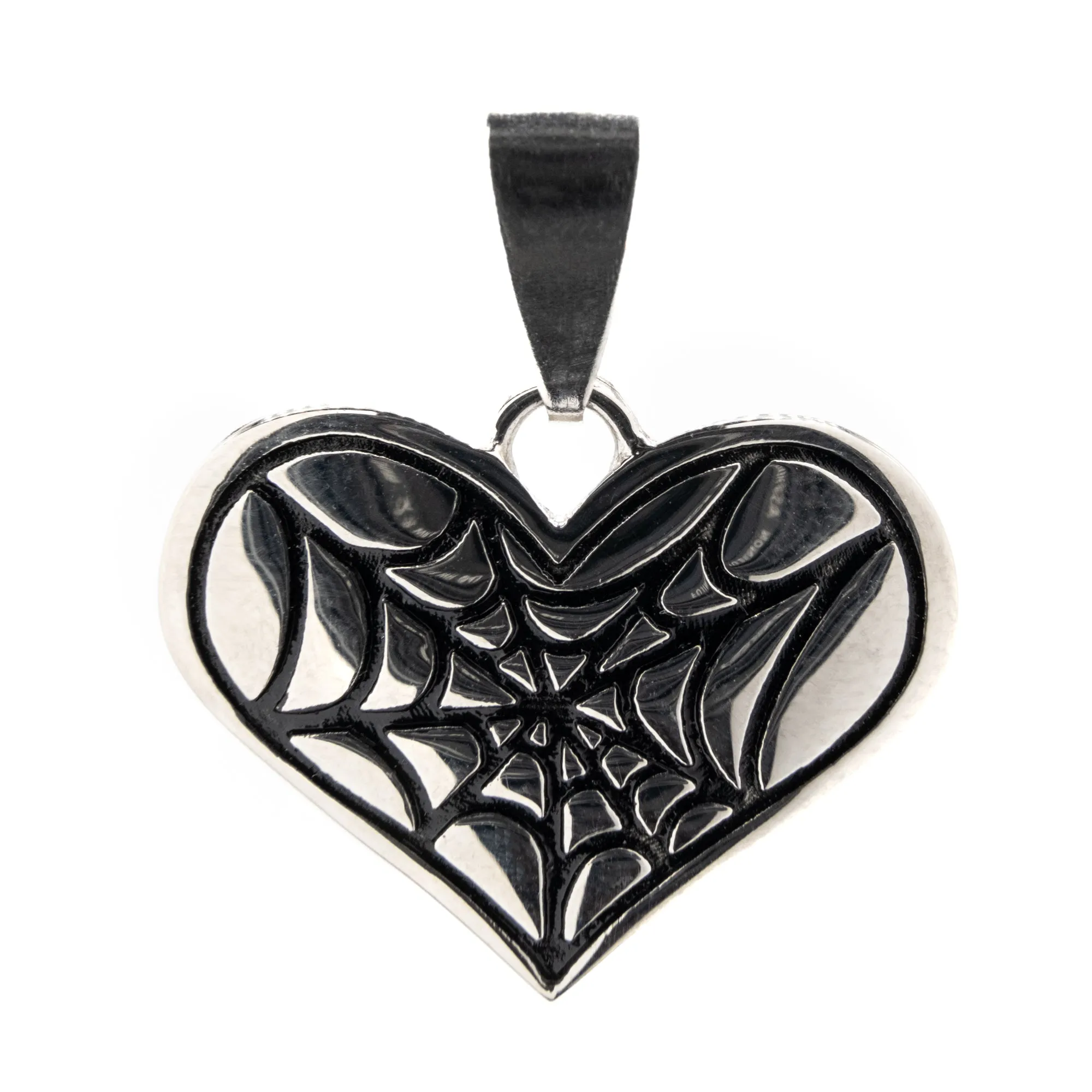 Charm Coven Cobweb Heart Charm