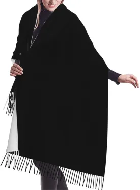 Custom Scarf Winter Shawl Wraps for Women Scarves Customize Photo Logo Text Cashmere Scarfs Warm Pashmina