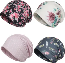 Jemis Skullies Beanies Thin Bonnet Chemo Hat Cap Infinity Scarf