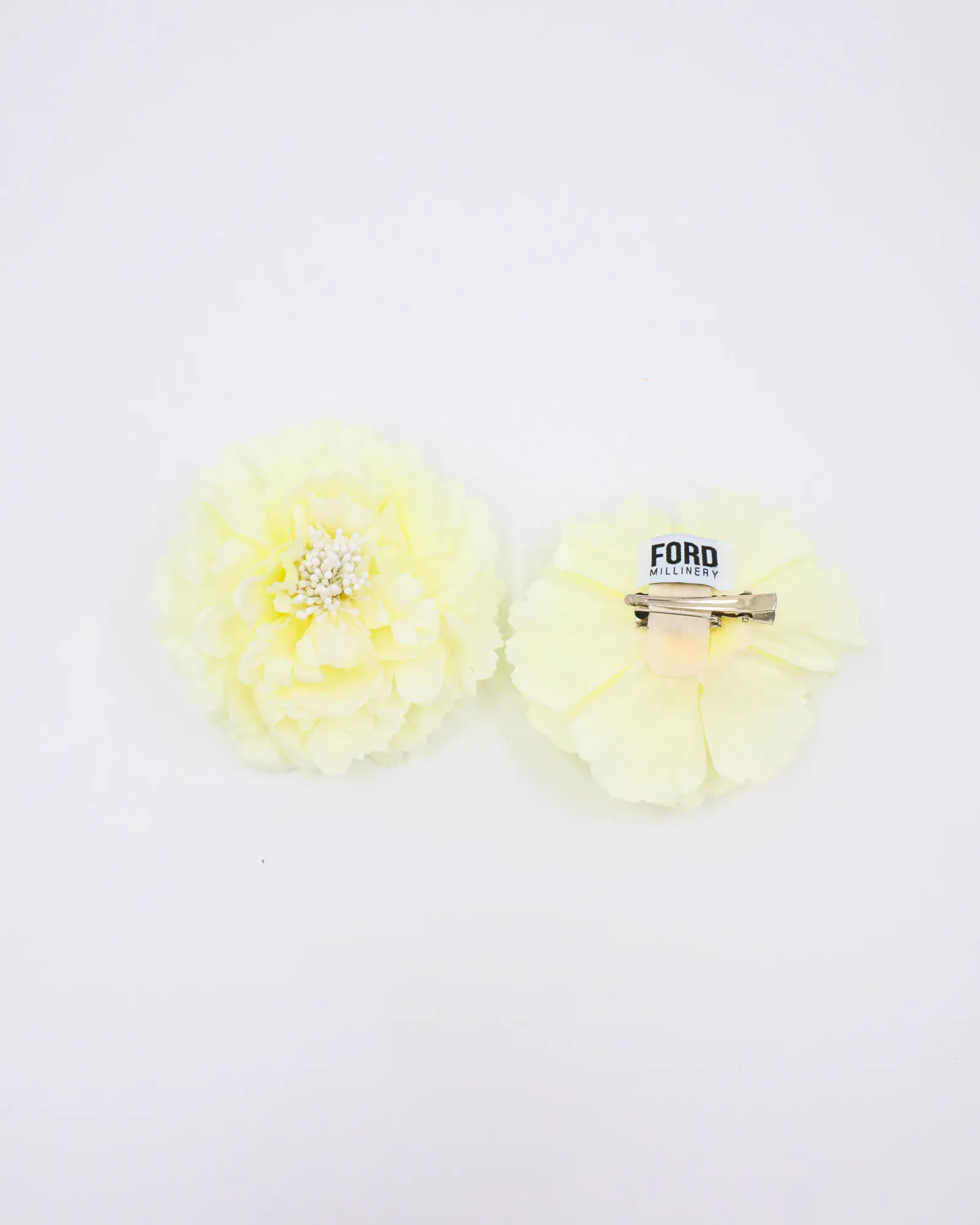 MARIA CLIPS (white / cream)