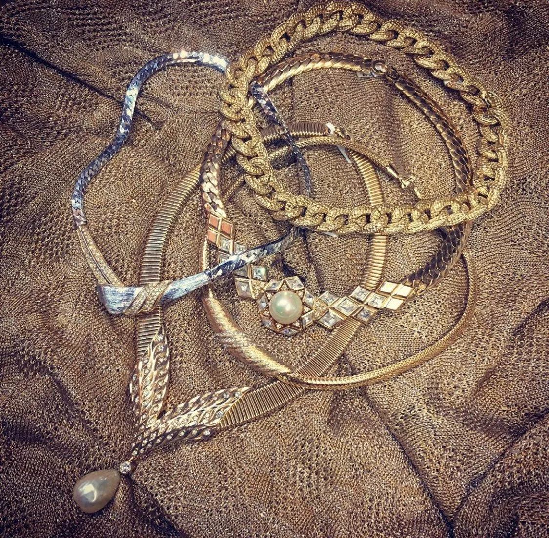 Pearl Christian Dior Necklace