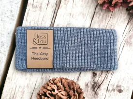 Ribbed Headband - Charcoal